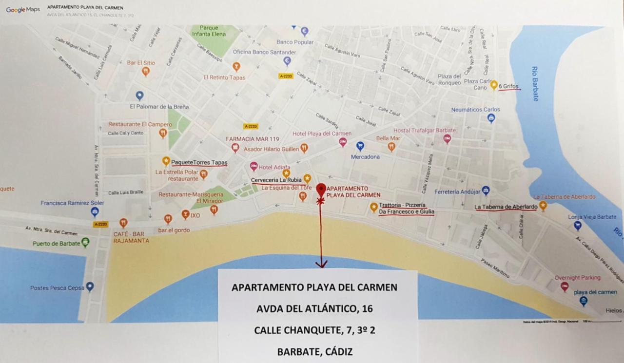 Apto Playa Del Carmen Chanquete Barbate Ngoại thất bức ảnh